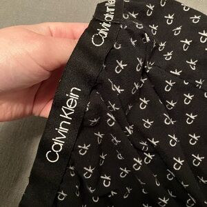 Calvin Klein Black Pajama Bottoms